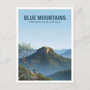 Mount Banks and the Grose Wilderness Blackheath Postcard
