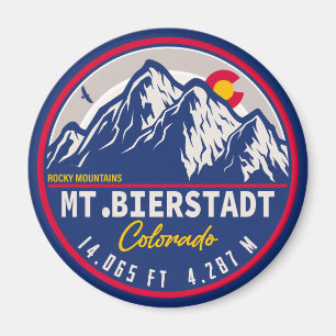 Mount Bierstadt - Colorado 14ers fourteener Magnet