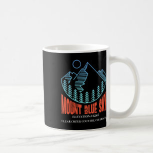Mount Blue Sky Colorado Ski Mountain Skiing Skier Coffee Mug