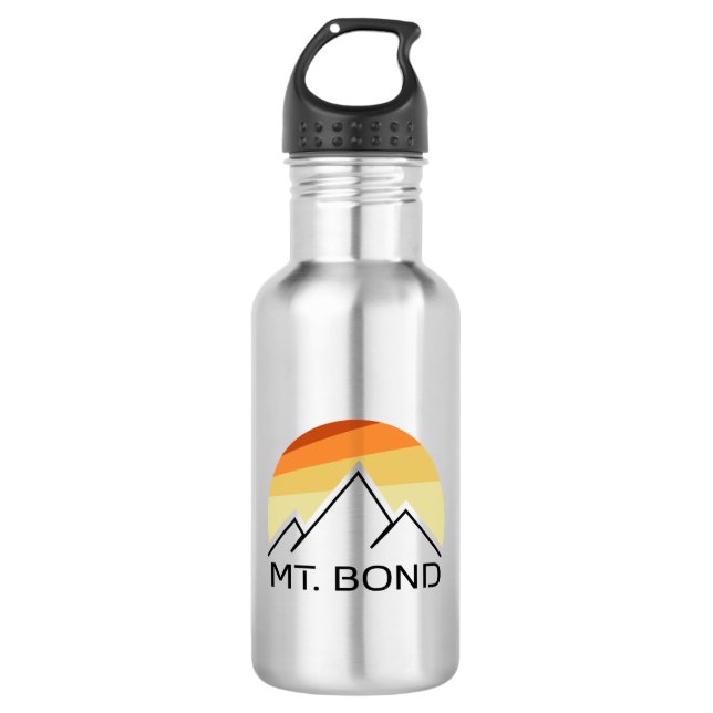Mount Bond New Hampshire Retro 532 Ml Water Bottle (Front)