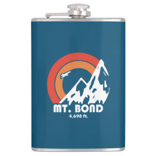 Mount Bond New Hampshire Sun Eagle Hip Flask