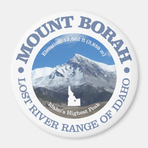 Mount Borah Magnet