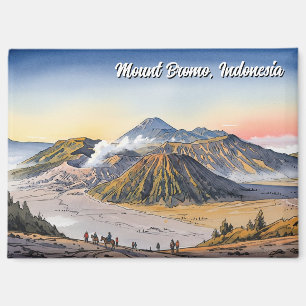 Mount Bromo Indonesia Travel Magnet