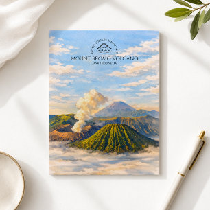 Mount Bromo Volcano, Bromo Tengger Semeru N.P. Postcard