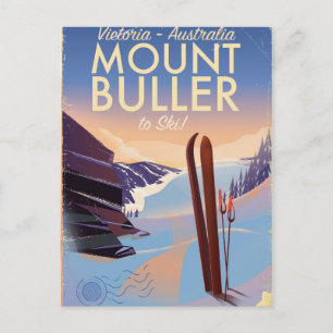 Mount Buller, Victoria Australia Postcard