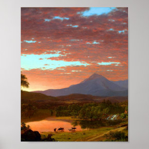 Mount by Frederic Edwin Church  Poster