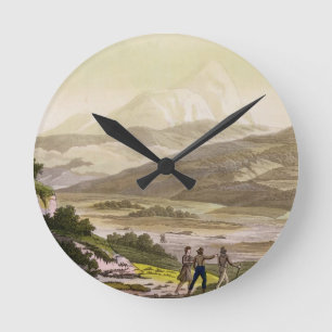 Mount Cayambe, Ecuador, from 'Le Costume Ancien et Round Clock