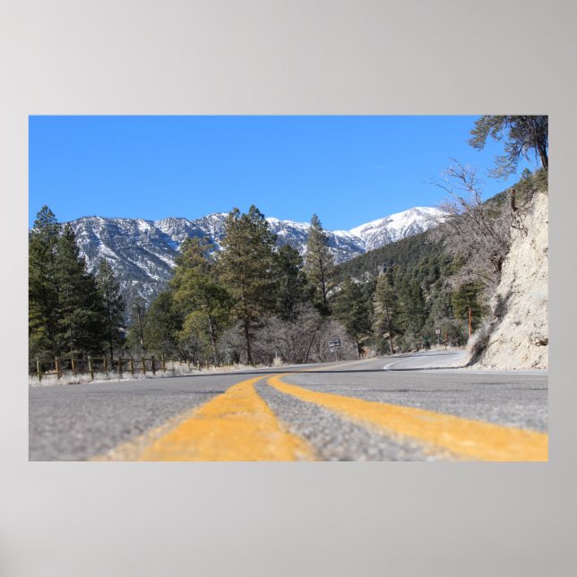 Mount Charleston Kyle Canyon Nevada Poster (Front)