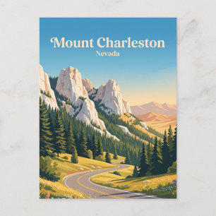 Mount Charleston Nevada Postcard