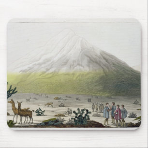 Mount Chimborazo, Ecuador, from 'Le Costume Ancien Mouse Pad