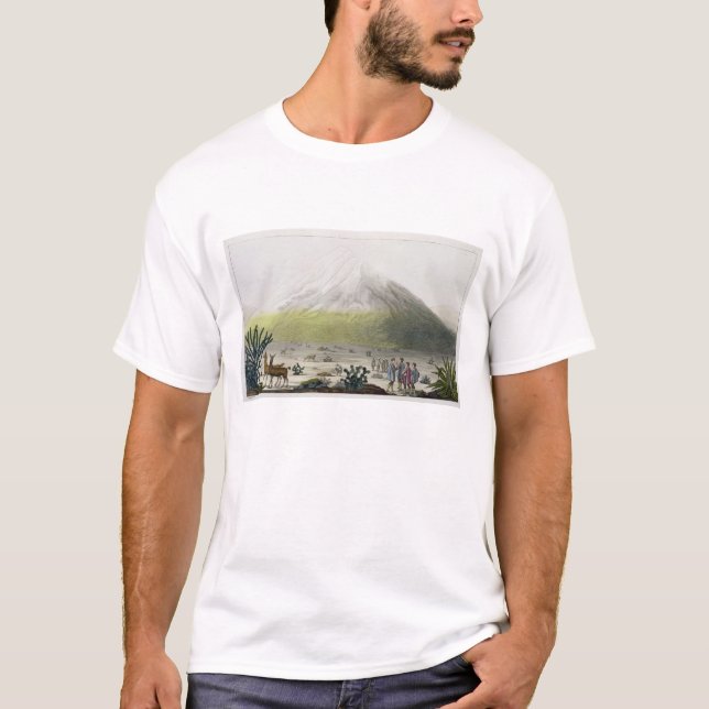 Mount Chimborazo, Ecuador, from 'Le Costume Ancien T-Shirt (Front)