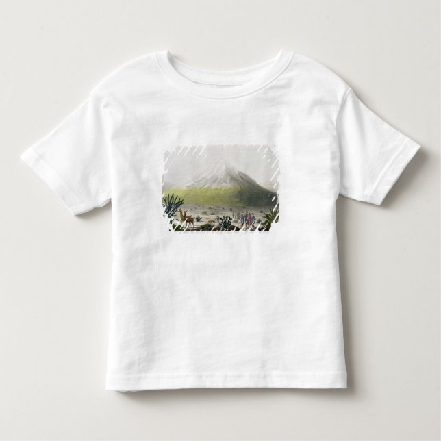 Mount Chimborazo, Ecuador, from 'Le Costume Ancien Toddler T-Shirt (Front)