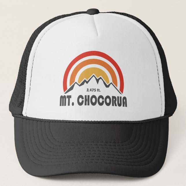 Mount Chocorua New Hampshire Trucker Hat (Front)