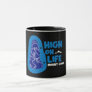 Mount Cook Alpinism New Zealand Mug