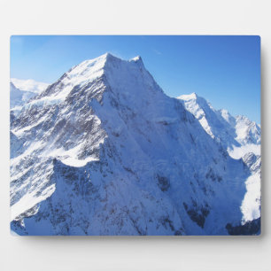Mount Cook (Aoraki) Peak, New Zealand Plaque
