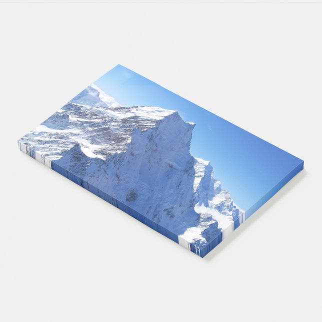 Mount Cook (Aoraki) Peak, New Zealand Post-it Notes (Angled)