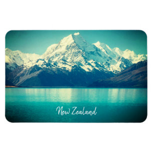 mount cook new zealand magnet