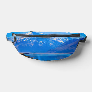 Mount Cook Overlooking Lake Pukaki, NZ Bum Bags