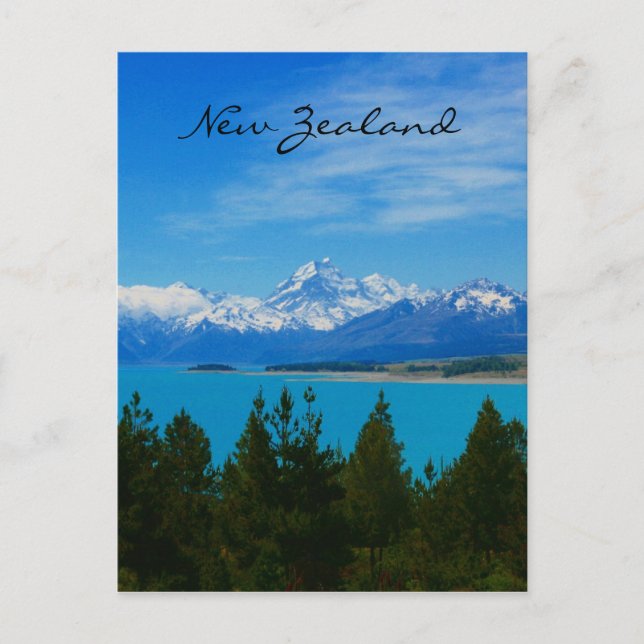 mount cook waters postcard (Front)