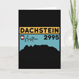 Mount Dachstein Ramsau Styria Austria Skiing Hikin Card