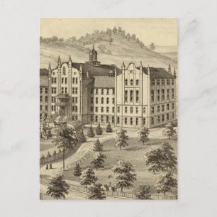 Mount de Chantal, near Wheeling, West Virginia Postcard