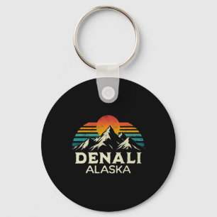 Mount Denali Alaska Hiking Climbing Adventure Nati Key Ring
