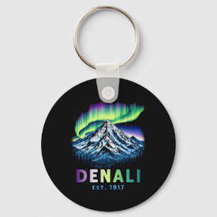 Mount Denali Alaska Mountain Denali National Park  Key Ring