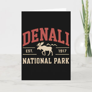 Mount Denali Alaska Mountaineer Climbing National Card