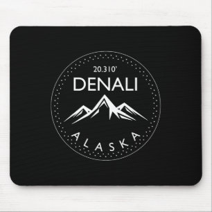 Mount Denali Alaska Mountaineer Climbing National Mouse Pad