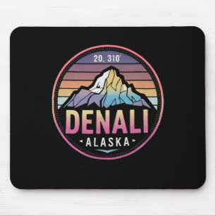 Mount Denali Alaska Mountaineer Climbing National Mouse Pad