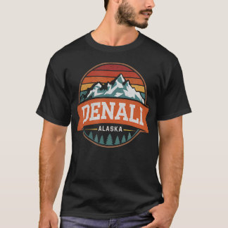 Mount Denali Alaska Mountaineer Climbing National T-Shirt