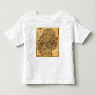 Mount Desert IslandPanoramic Map Toddler T-Shirt
