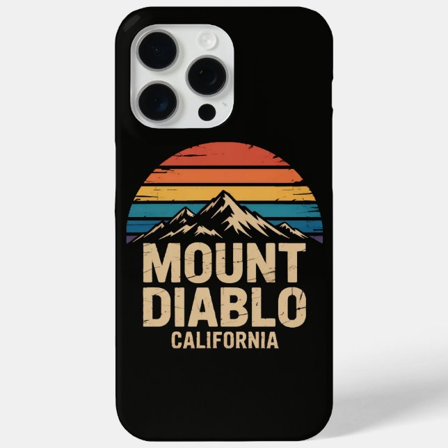 Mount Diablo California Case-Mate iPhone Case (Back)