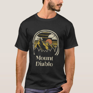 Mount Diablo Mountains California Hiking Outdoors  T-Shirt