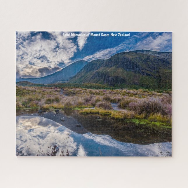 Mount Doom New Zealand. Jigsaw Puzzle (Horizontal)