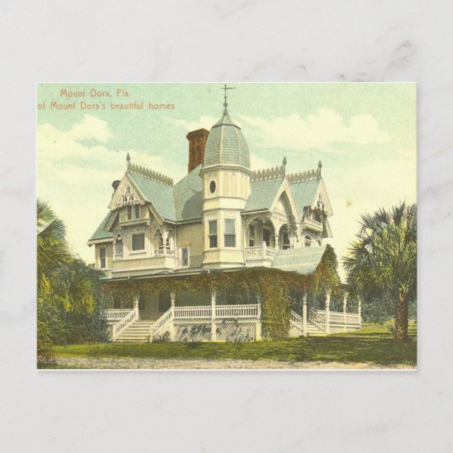 MOUNT DORA, FL - 1907 POSTCARD (Front)