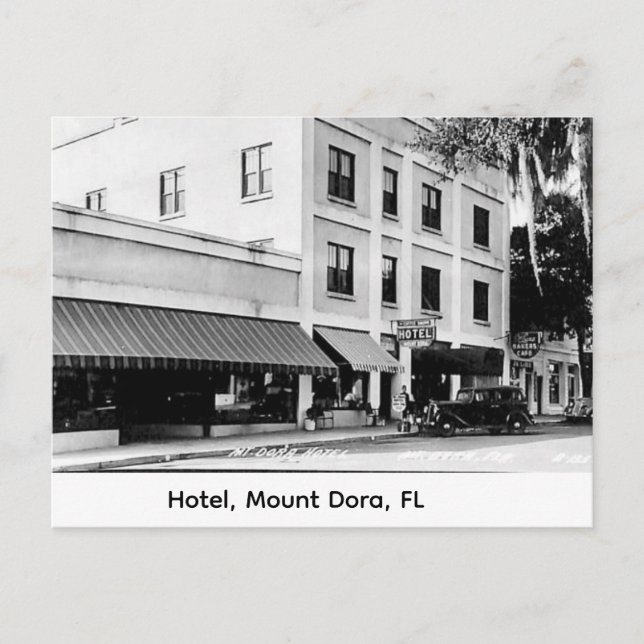 Mount Dora, FL, Hotel Postcard (Front)