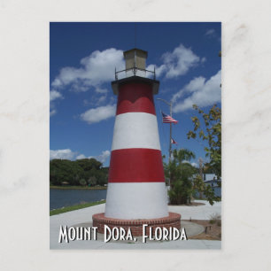 Mount Dora Florida lighthouse post card photo