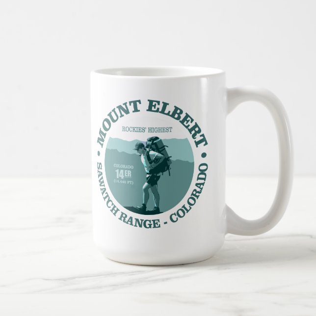 Mount Elbert Coffee Mug (Right)