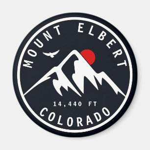 Mount Elbert - Colorado 14ers fourteener Magnet