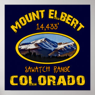 Mount Elbert Poster