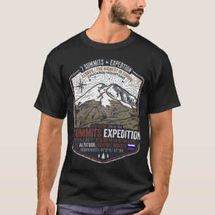 Mount Elbrus 7 Summits Expeditions T-Shirt