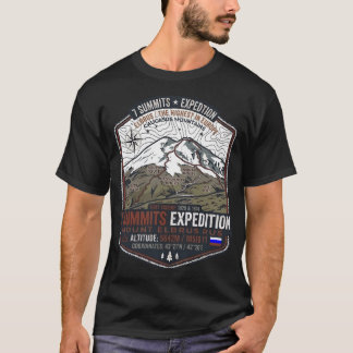 Mount Elbrus 7 Summits Expeditions T-Shirt