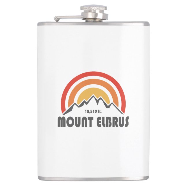 Mount Elbrus Hip Flask (Front)