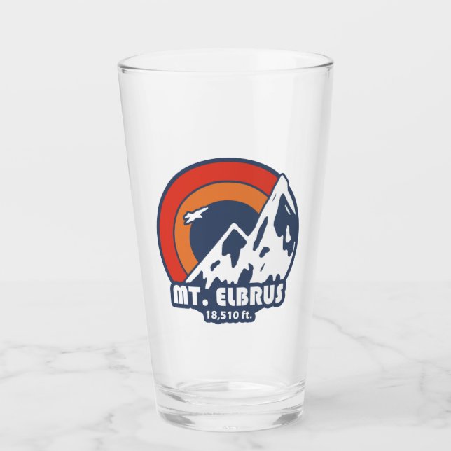 Mount Elbrus Russia Sun Eagle Glass (Front)