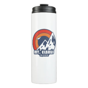 Mount Elbrus Russia Sun Eagle Thermal Tumbler