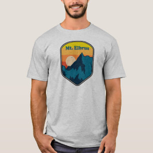 Mount Elbrus Russia Sunrise T-Shirt