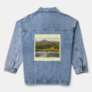Mount Equinox, Manchester, Vermont Vintage Denim Jacket