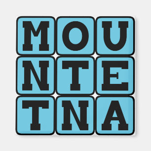 Mount Etna, Mountain in Italy Magnet