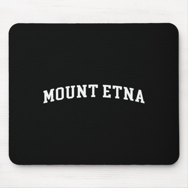 Mount Etna  Mouse Pad (Front)